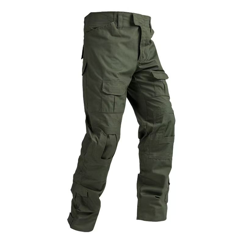 Men's Clothing Tactical Frog Pants – Military Camo Combat Trousers With Knee Protection, Durable Outdoor Training Pants For Men (ACU, Digital Desert)_viptrois.com