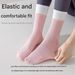 Two Pairs Dotted Non Slip Yoga Socks Girls Ballet Sports Boat Socks Pure Cotton Socks Thick Sweat Absorbent Deodorant Antibacterial Socks_viptrois.com