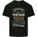 Premium Vintage 66th Birthday 1959 Mens Cotton T-Shirt Mens Womens Tees Top Tee Top_viptrois.com