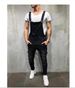 Loom And American Foreign Trade Denim Ripped Long Pants Cross-Border In Stock European Station New Men's Overalls Factory_viptrois.com
