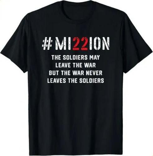 T-shirtt-shirtmission 2026 Save 22 A Day Veteran Lives Suicide Aw_viptrois.com
