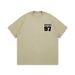 American Small Neckline Digital Printing, Summer Loose And Versatile Shoulder Versatile T-shirt_viptrois.com
