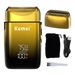 km-tx10 New Electric Shaver With LED Display Screen Rechargeable Hair Beard Razor Bald Head Shaving For Men_viptrois.com