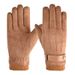 Baishitiancheng suede three-line gloves men's winter warm and cold-proof plus velvet thickened touch screen motorcycle gloves_viptrois.com