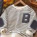kids'clothing Medium and large children wear a hoodie over a casual stylish letter striped top_viptrois.com