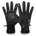Apparel Accessories Touch Screen Warm Windproof Waterproof Cycling Zipper Sports Plus Velvet Mountaineering Skiing Gloves_viptrois.com