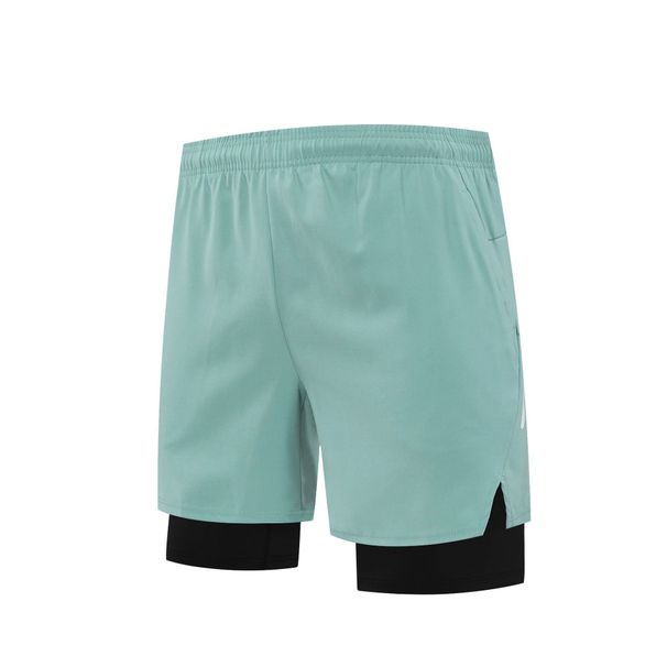 Men's Clothing Basketball Two Piece Shorts Running Fitness Quick Drying Elastic Lining Sports Pants_viptrois.com