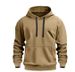 Men's Clothing Sweatshirt Casual Sports Hoodie Autumn And Winter Top Arm Pocket Zipper Hoodie_viptrois.com