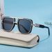 Men's Glasses Large Square Frame Sunglasses For Men High End Sun Protection Sunglasses For Men Sunglasses_viptrois.com