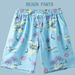 Men's Clothing Beach Pants Loose Quick Drying Beach Shorts Seaside Holiday Leisure Large Pants Printed Casual Shorts_viptrois.com
