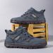 European Warm Series Autumn Winter New High-top Leather Fashion Lace-up Outdoor Martin Hand-stitched Large Size Men's Boots_viptrois.com