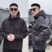 Autumn Men's Hooded Tooling Jacket Outdoor Youth Versatile Trend Multi-pocket Windproof Loose Casual Jacket_viptrois.com