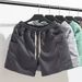 Casual Sports Four-inch Shorts For Men, Summer Knitted Casual Running Fitness_viptrois.com