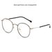 Men's Sunglasses Ultra Light Plain Style Round Frame Glasses Frame Simple Metal Anti Blue Light Glasses Net Celebrity Hot Color Changing Glasses_viptrois.com