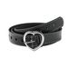 Creative Korean-style Peach Buckle Belt Women Fashion Love Hole Hollow Simple Decorative Jeans Belt Women_viptrois.com