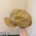 Large Head Circumference Octagonal Cloud Beret Square Round Face Slimming Painter Spring Autumn New Style Versatile Hat_viptrois.com