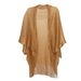 Unisex Cuff filigree tassel cape women's solid color summer transparent thin shawl_viptrois.com