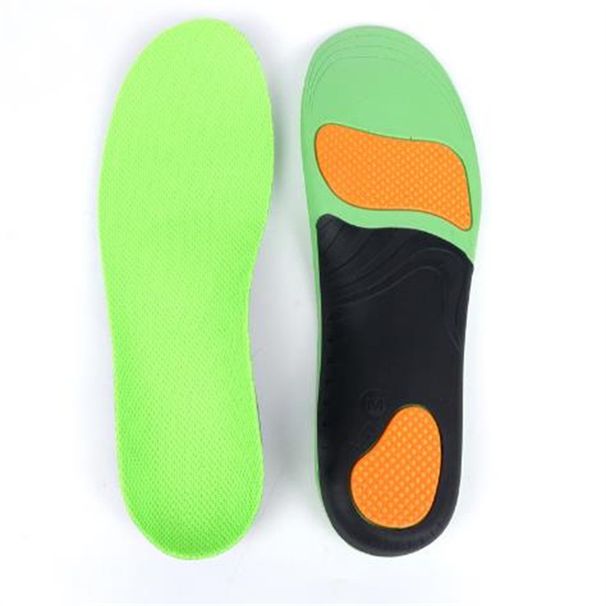 Thickening and elevating pad Sports insole Shock absorbent breathable high spring high arch foot flat foot support correction_viptrois.com