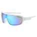 Fashion Large Frame One Piece Sports Sunglasses Anti Ultraviolet Men And Women Windproof Bicycle Riding Real Color Film Ink_viptrois.com