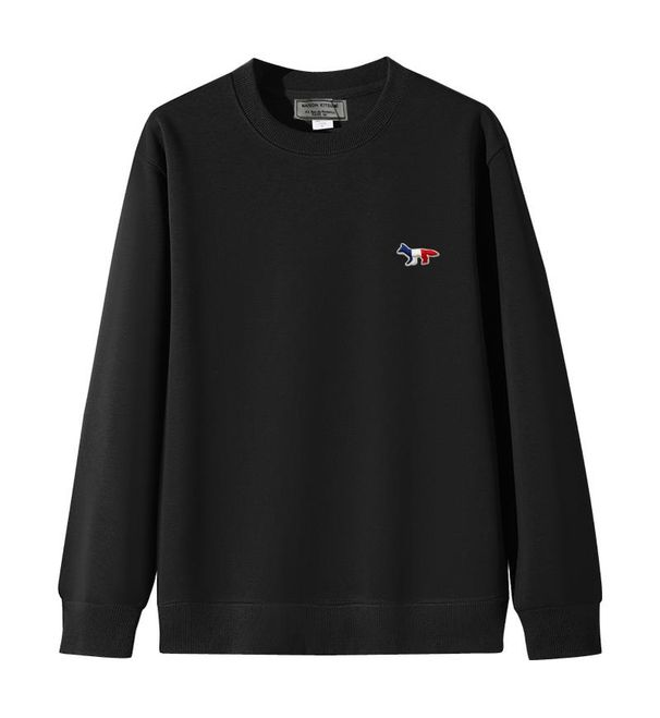 Fashionable Loose-fit Crewneck Sweatshirt, Street-style Autumn And Winter Top, Versatile Casual Outdoor Sweatshirt, FOX_viptrois.com