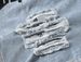 Men's Clothes Trend Men's Spring And Autumn Plus-size Light Blue Denim Jacket Drop Shoulder Loose Coat Letter Embroidered Top_viptrois.com