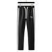 Men's Clothing Men's High End Embroidered Casual Pants Men's Trendy Straight Slim Spring and Autumn New Men's Sports Pants_viptrois.com