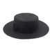Star style Japanese straw hat for women summer retro flat top small fresh hat sun protection beach hat_viptrois.com