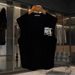 Men's Clothing Trendy Brand Pure Cotton Sleeveless T Shirt Men's Summer New Ins Trend Waistcoat Sports Running Vest Top Clothes_viptrois.com