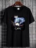 Trouble T Shirt The Skull Homme Comfortable Unisex Streetwear Slightly Stylish Top For Everyday Wear Designer Clothes Fashion Summer Casual_viptrois.com