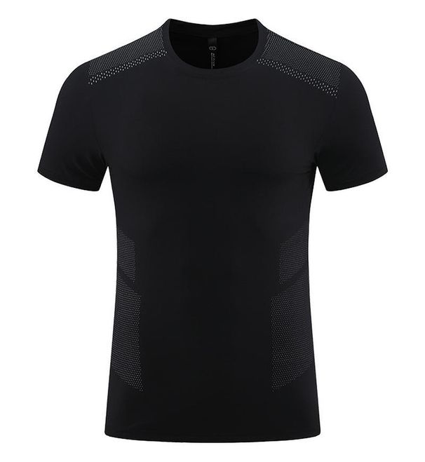 Men's Clothing Short-Sleeved Quick-Drying Clothes Sports T-Shirt Tops Fitness Training Running Clothes Breathable_viptrois.com