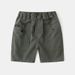 Mother & Kids Fashion Children's Clothing Pants 2025 New Boys' Shorts Korean Version Children's Casual Solid Color Shorts One Piece Trendy_viptrois.com