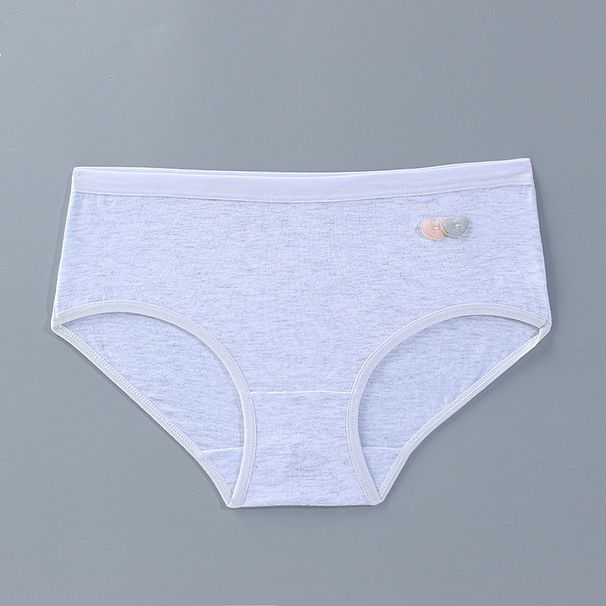 Mother & Kids Girls' Underwear Triangle Mid Waist Cotton Breathable And Comfortable_viptrois.com