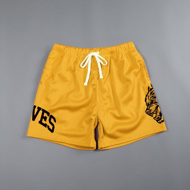 Men's Clothing Fashion Beach Shorts Mesh Quick Drying Multi Color Sports Shorts Basketball Shorts_viptrois.com