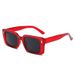 New Modern Square Frame Rice Nails Men And Women Retro Fashion Sunglasses Cross Border Personality Sunglasses_viptrois.com