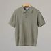 Men's Clothing Men's Summer Short Sleeve Knit Shirt Simple Solid Color Casual Trendy T-Shirt Jacquard Openwork Collar_viptrois.com