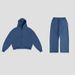 Men's Clothing Autumn And Winter New Street Style Personality Trend Leisure Solid Color Zipper Sweater Hoodie Men_viptrois.com