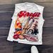 Men's Clothing New Casual Sleeveless Vest With Short Sleeved Tops For Couples In Summer With Loose Prints_viptrois.com