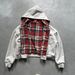 Men's Clothing Retro Y2K Streetwear Hoodie With Grid Zipper - Oversized Pullover Sweatshirt For Men & Women - Trendy Unisex Fashion_viptrois.com