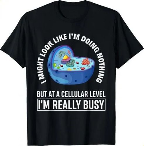 T-shirtfunny 2026 Lazy Cellular Biology Cell Biologist Gift Biolo_viptrois.com