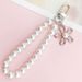New DIY Mobile Phone Case Accessories Bow Pearl Pendant Love Pendant Earphone Cover Bag Chain Material Female_viptrois.com