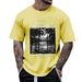 Men's Clothing Summer Men's Loose Casual Short Sleeve New Fashion Shirt_viptrois.com