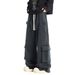 Men's Striped Relaxed Fit Straight Leg Pants - Breathable Polyester Casual Trousers With Drawstring Waist - Retro Streetwear For Urban Style_viptrois.com