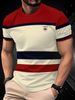 Men's Clothing Men's New Summer Ice Silk Short Sleeved T Shirt Versatile Trend Handsome Checkered Half Sleeved Breathable T Shirt Men's Short Sleeved_viptrois.com