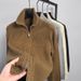 Men's Fashion Knit Cardigan – Pineapple Stitch Zip-Up Sweater (M-XXXL) – Casual Long Sleeve Pullover For Fall & Winter_viptrois.com