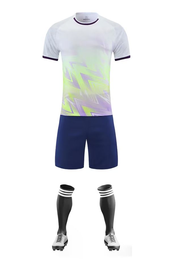 Men's Clothing training suits printed primary and secondary school students' competition uniforms children's adult football suits for men and women_viptrois.com