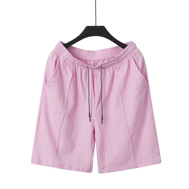 Men's Linen-Cotton Drawstring Shorts – Breathable Summer Casual & Beach Pants (S-XXXL, Relaxed Fit, Quick-Dry, Machine Washable)_viptrois.com