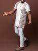 Men's Clothing Men's summer T shirt short sleeved shirt ethnic style casual wear two piece suit sportswear_viptrois.com