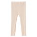 Korean Style Striped Knit Leggings For Girls 8-16 Years - Soft Elastic Waist, Comfortable & Stylish_viptrois.com