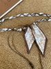 Bohemian Silk Scarf Woven Wooden Beads Beaded Chain Ethnic Style Belt Niche High-End Fashion Waist Accessory_viptrois.com