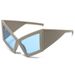 Oversized Cat-Eye Sunglasses - Retro Square Frame & UV400 Protection | Hip-Hop Style For Beach & Party_viptrois.com